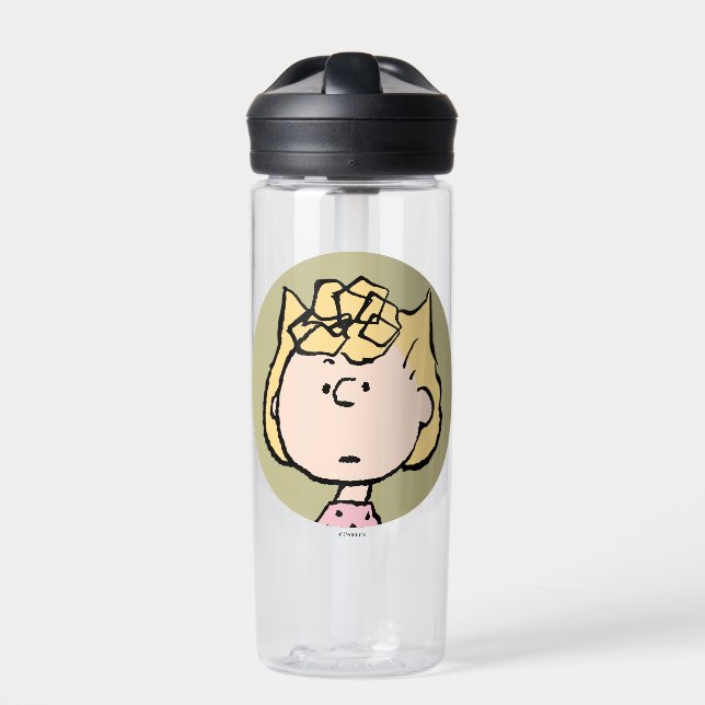 Peanuts | Sally's Faces Water Bottle (Front)