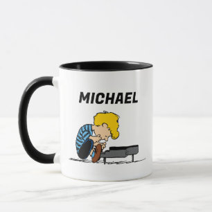 Peanuts   Schroeder   Add Your Name Mug