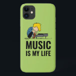 Peanuts | Schroeder Case-Mate iPhone Case<br><div class="desc">Schroeder loves classical music especially by Ludwig van Beethoven and often shares his talent. Check out this cute Peanuts design featuring Schroeder playing at his toy piano.</div>