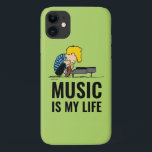 Peanuts | Schroeder Case-Mate iPhone Case<br><div class="desc">Schroeder loves classical music especially by Ludwig van Beethoven and often shares his talent. Check out this cute Peanuts design featuring Schroeder playing at his toy piano.</div>
