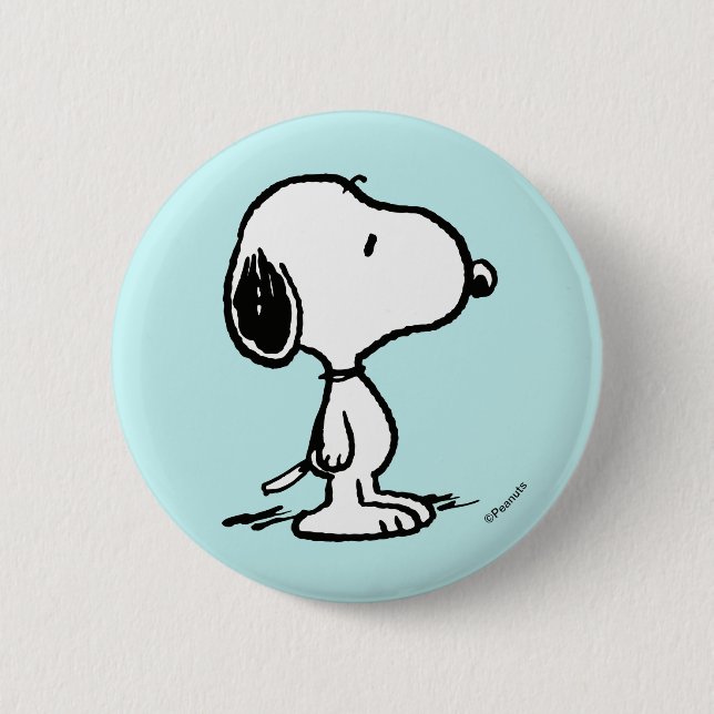 Peanuts | Snoopy 6 Cm Round Badge (Front)