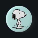 Peanuts | Snoopy 6 Cm Round Badge<br><div class="desc">Snoopy is the loveable pet beagle of Charlie Brown in the comic strip Peanuts by Charles M. Schulz. Check out this cute Peanuts design featuring this loveable dog.</div>