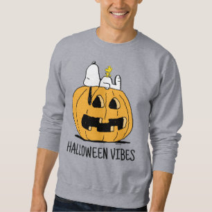 Peanuts Snoopy and Woodstock Jack-O-Lantern Sweatshirt