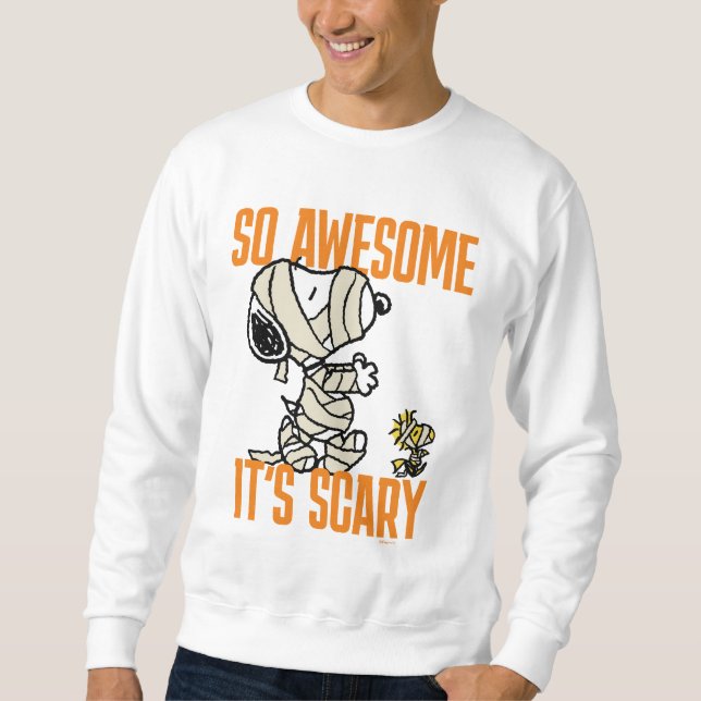 Peanuts | Snoopy and Woodstock Mummies Sweatshirt (Front)