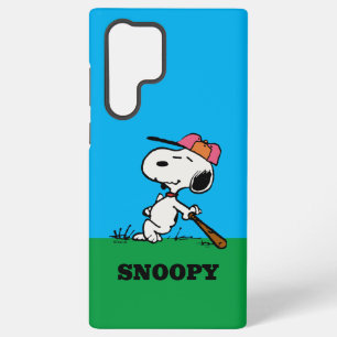 Peanuts   Snoopy at Bat Samsung Galaxy Case