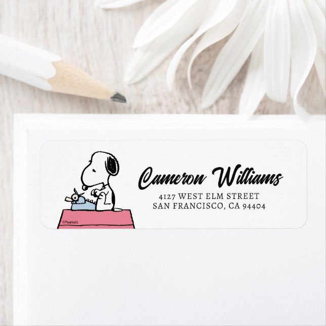 Peanuts | Snoopy at the Typewriter (Insitu)