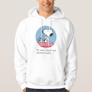 Peanuts Snoopy at the Typewriter Hoodie