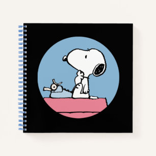 Peanuts   Snoopy at the Typewriter Notebook