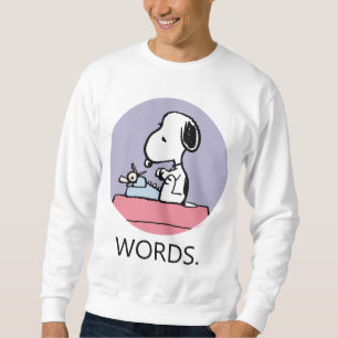 Peanuts Snoopy at the Typewriter Sweatshirt