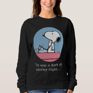Peanuts   Snoopy at the Typewriter Sweatshirt