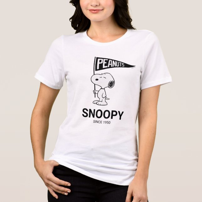 Peanuts | Snoopy Athletic Department Tri-Blend Shirt (Front)