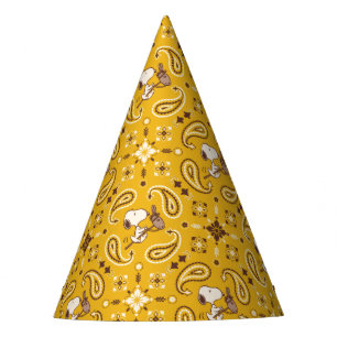 Peanuts Snoopy Bandanna Cowboy Party Hat