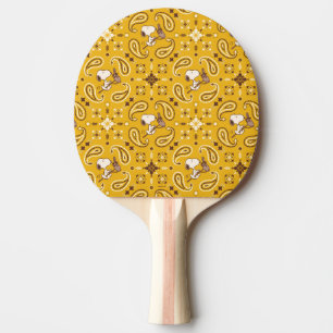 Peanuts   Snoopy Bandanna Cowboy Ping Pong Paddle