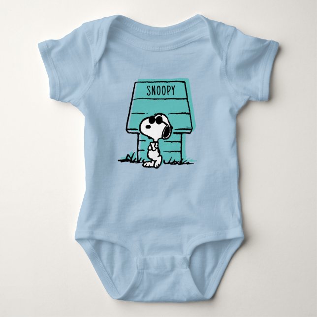 Peanuts | Snoopy Be Real Baby Bodysuit (Front)