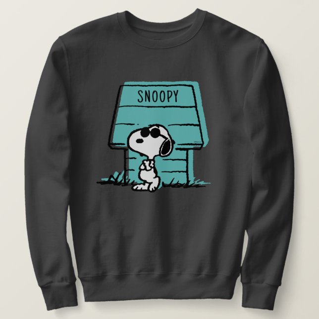Peanuts | Snoopy Be Real Sweatshirt (Design Front)