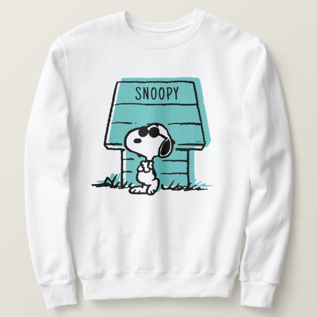 Peanuts | Snoopy Be Real Sweatshirt (Design Front)