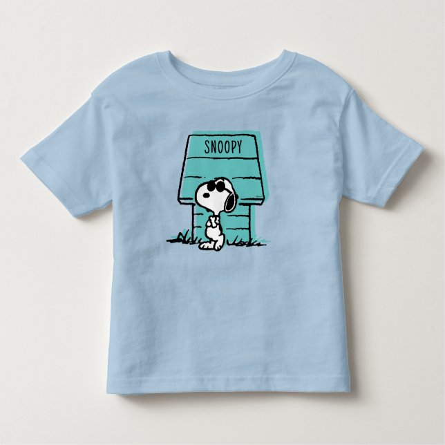 Peanuts | Snoopy Be Real Toddler T-Shirt (Front)