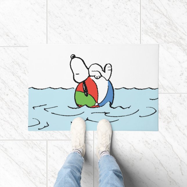 Peanuts | Snoopy Beach Ball Beach Doormat (Indoor)
