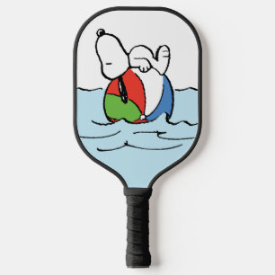 Peanuts   Snoopy Beach Ball Beach Pickleball Paddle