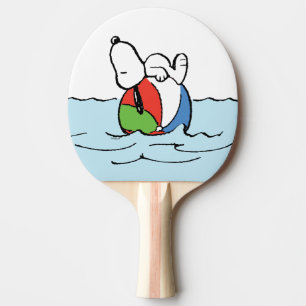 Peanuts   Snoopy Beach Ball Beach Ping Pong Paddle