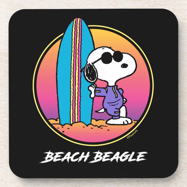 Peanuts | Snoopy Beach Beagle Coaster (Front)