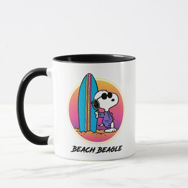 Peanuts | Snoopy Beach Beagle Mug (Left)