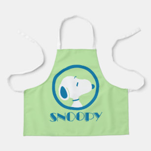 Peanuts   Snoopy Blue Deco Dreams Apron