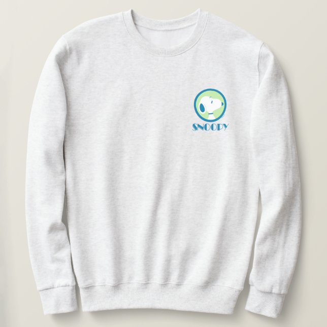 Peanuts | Snoopy Blue Deco Dreams Sweatshirt (Design Front)