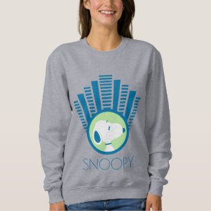 Peanuts   Snoopy Blue Deco Dreams Sweatshirt