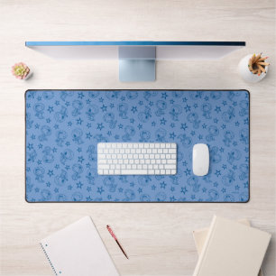 Peanuts   Snoopy Blue Space Astronaut Pattern Desk Mat
