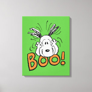 Peanuts   Snoopy Boo Canvas Print