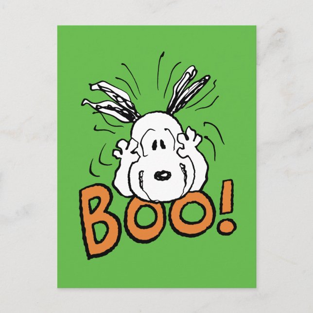Peanuts | Snoopy Boo Postcard (Front)