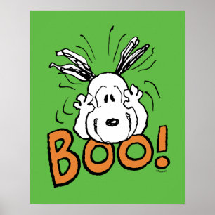 Peanuts   Snoopy Boo Poster