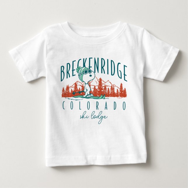 Peanuts | Snoopy Breckenridge Colorado Baby T-Shirt (Front)