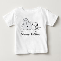 Peanuts | Snoopy Builds A Snowman