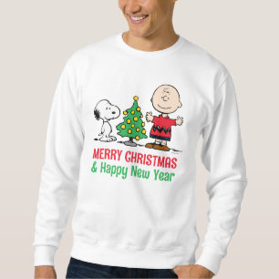 Peanuts Snoopy & Charlie Brown Christmas Tree Sweatshirt