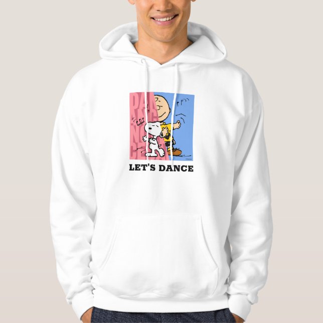 Peanuts | Snoopy & Charlie Brown Half & Half Dance Hoodie (Front)