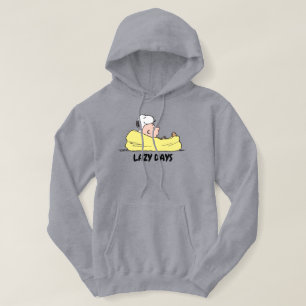 Peanuts Snoopy & Charlie Brown in Bean Bag Chair Hoodie