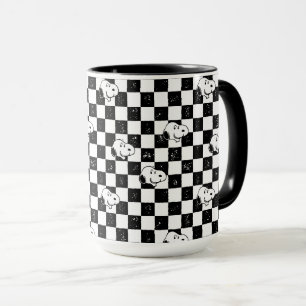 Peanuts   Snoopy Chequered Flag Mug
