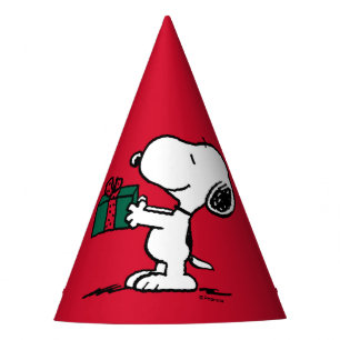 Peanuts Snoopy Christmas Gift Giver Party Hat