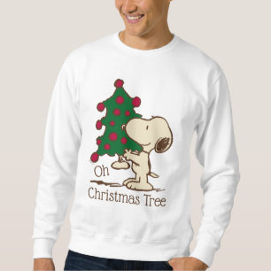 Peanuts   Snoopy Christmas Tree Sweatshirt