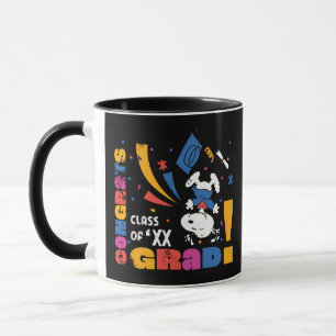 Peanuts Snoopy Congrats Grad Graduation Confetti Mug