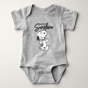 Peanuts   Snoopy Dance Baby Bodysuit