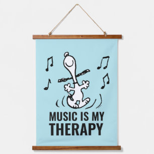 Peanuts   Snoopy Dancing Hanging Tapestry