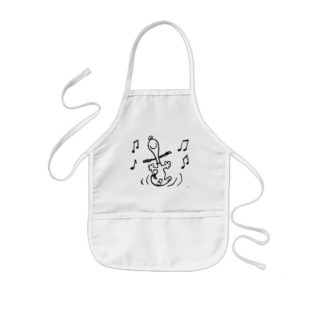 Peanuts | Snoopy Dancing Kids Apron (Front)