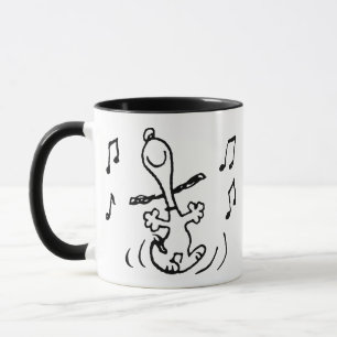Peanuts   Snoopy Dancing Mug