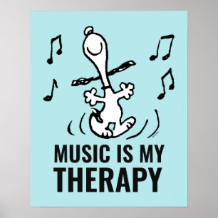 Peanuts   Snoopy Dancing Poster