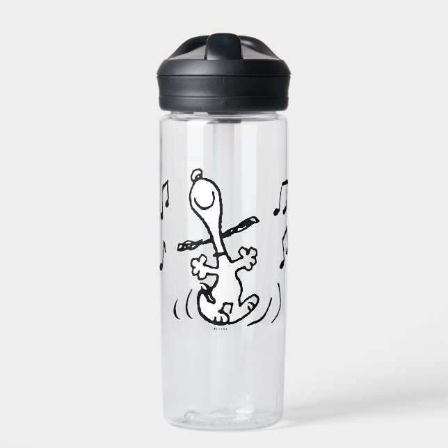 Peanuts | Snoopy Dancing Water Bottle (Front)