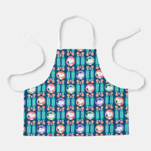 Peanuts   Snoopy Dark Blue Deco Dreams Pattern Apron