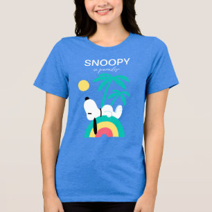 Peanuts   Snoopy Deco Dreams Club Paradiso Tri-Blend Shirt